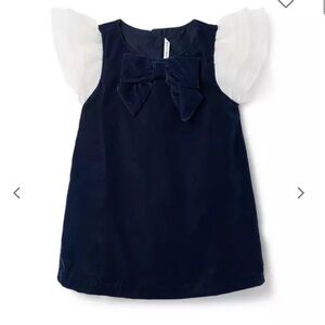 Janie and jack velvet Blue Dress